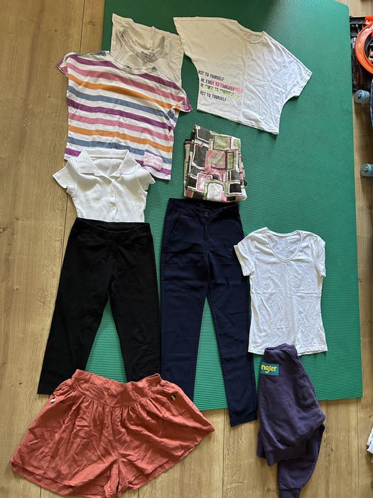 Paka rozmiar 140-152, bluza wrangler, guess, page young