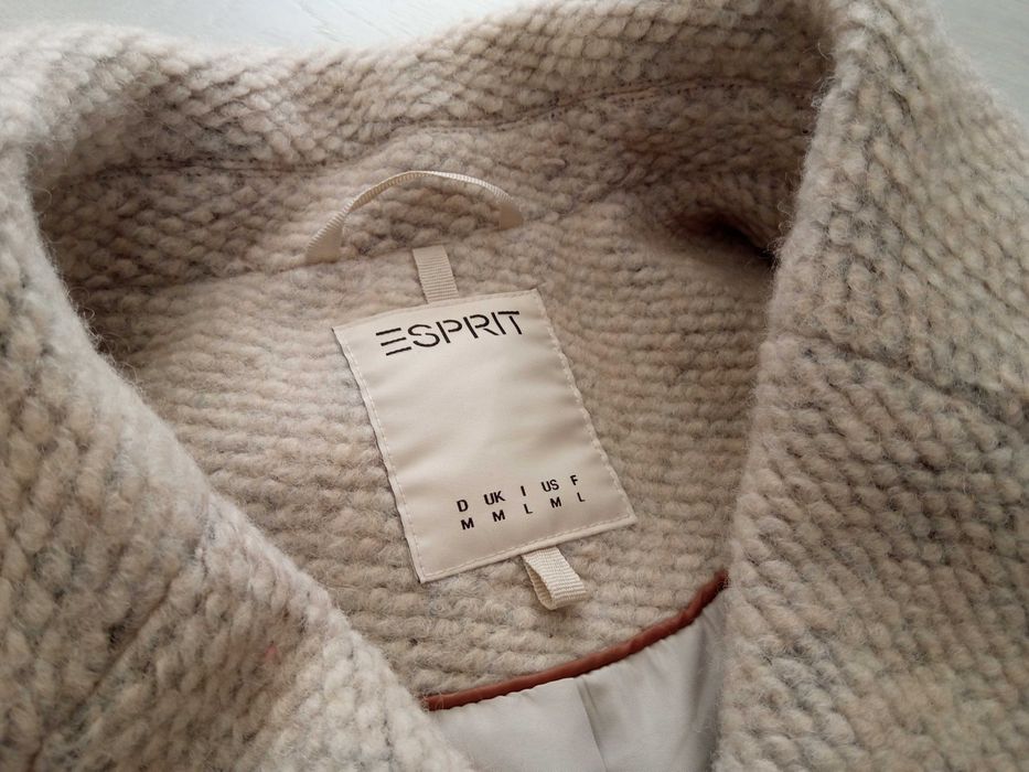 Пальто Esprit женское размер М ,L натуральная шерсть
