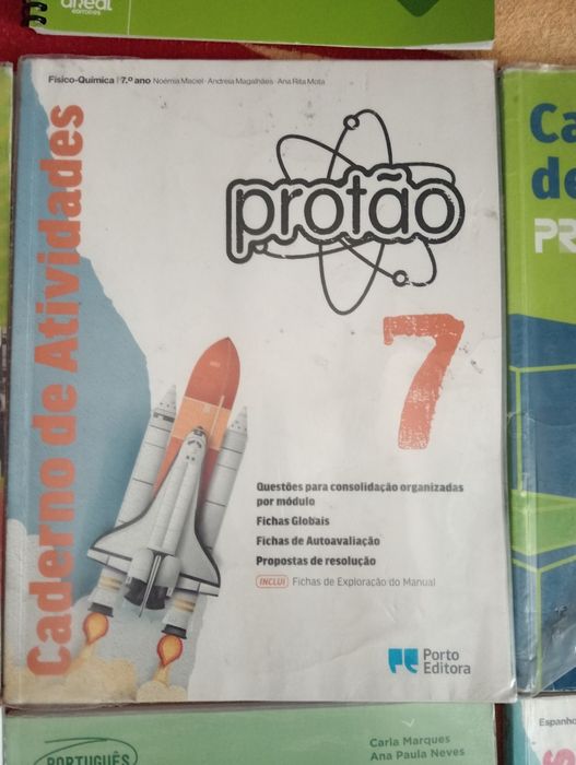 Livros de fichas do 7 ano