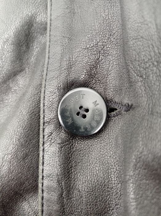 Kurtka skórzana Marbet męska skóra owcza