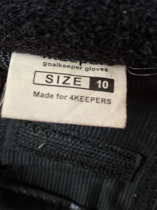 Rękawice sportowe bramkarskie czarne 4Keepers