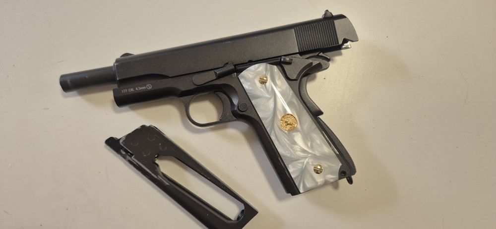 Troco Colt 1911 A1 GBB Pressão de Ar