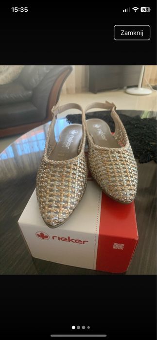 Sandały damskie Rieker nowe