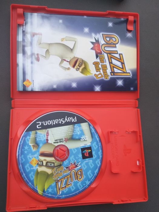 Gra Buzz! the music quiz PS2 Play station ps2 pudełkowa