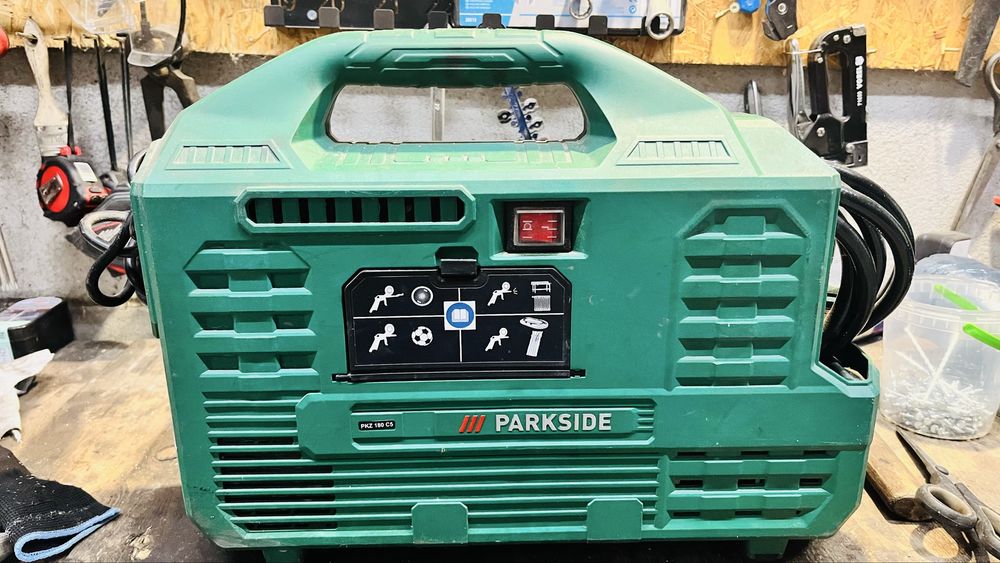 Kompresor walizkowy PARKSIDE PKZ 180 C5- bardzo dobry stan.