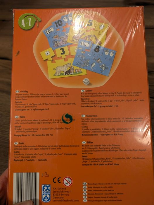 Nowa zabawka do nauki liczenia