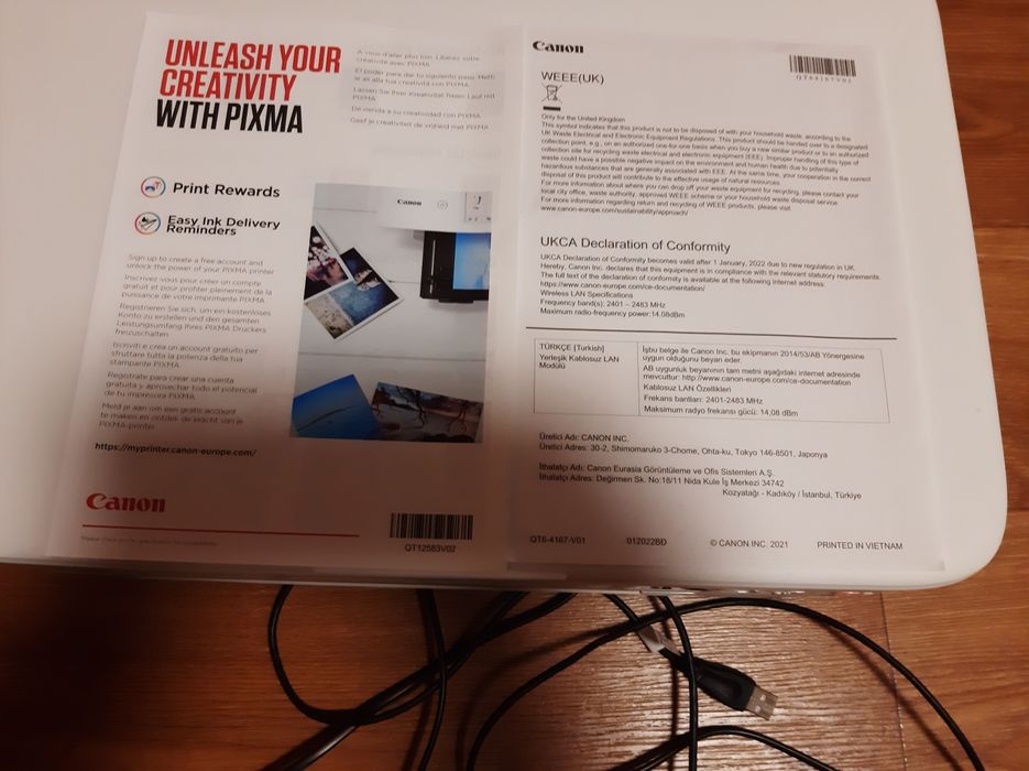 Принтер canon pixma TS5352a