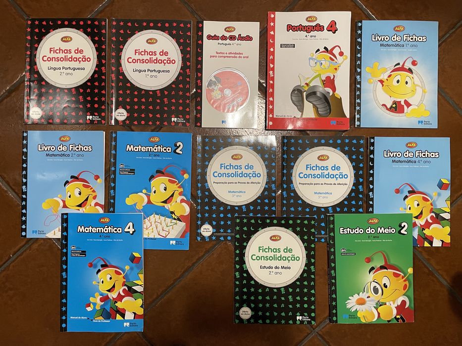 Coleção livros escolares - NOVA BAIXA DE PREÇO