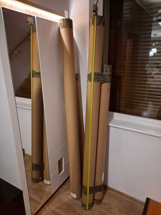 tuby, gilzy, tuleje, papierowe do wysyłek itp. 190 cm fi 12cm