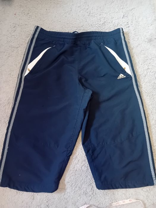 #adidas spodnie granatowe capri