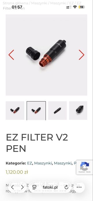 Maszynka do t a t u a z u vpen ez filter v2