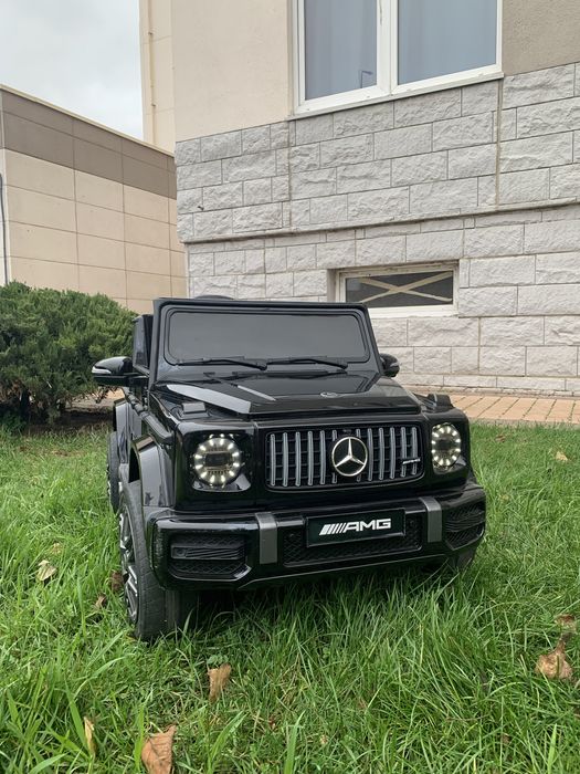 Дитячий електромобіль Mercedes G63 (кубик)