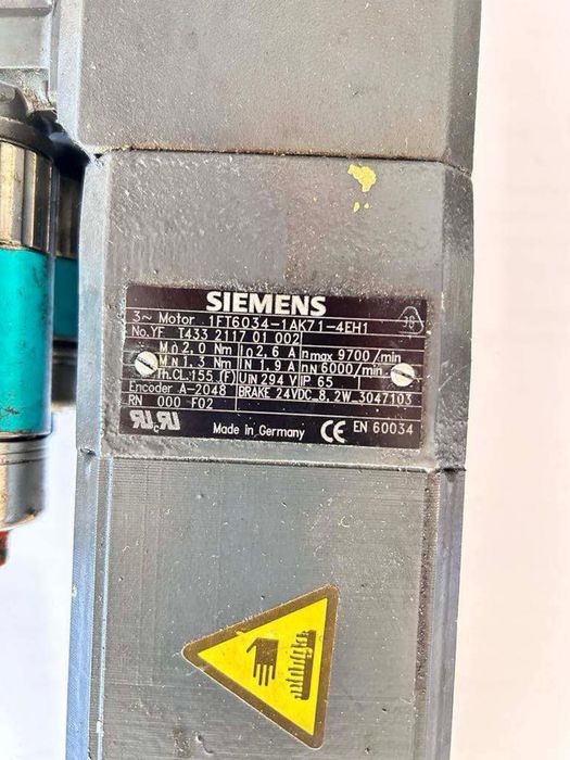 Serwonapęd serwomotor Siemens