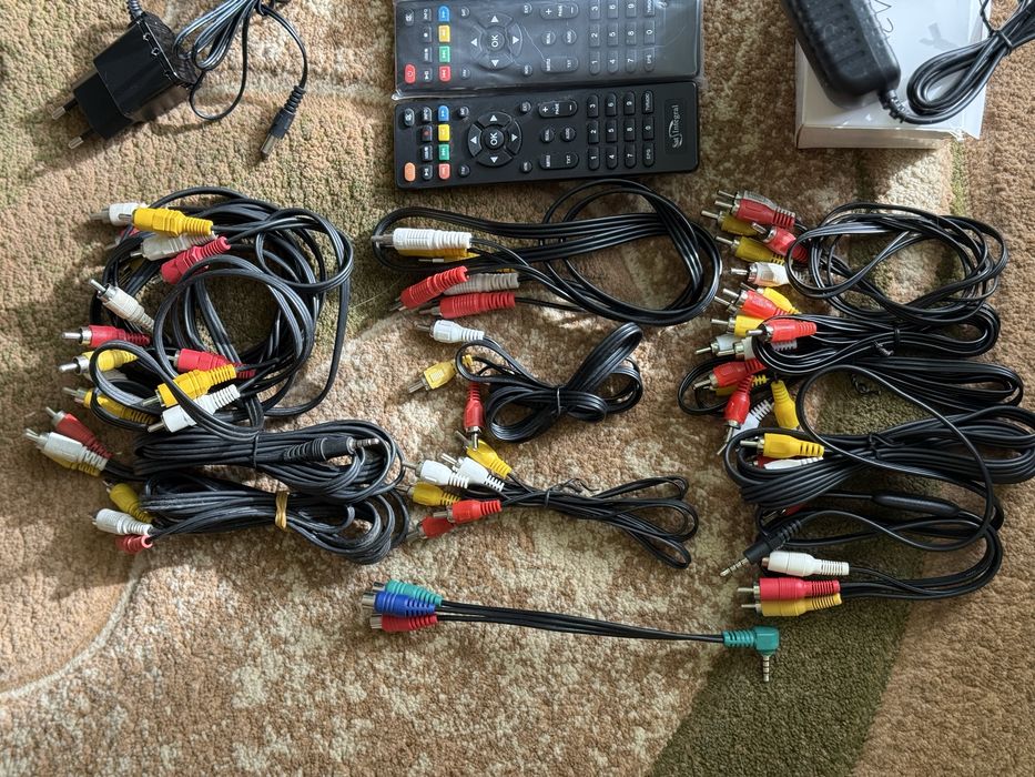 телебачення тюльпан аудіокабель перехідник блок живлення HDMI usbmini