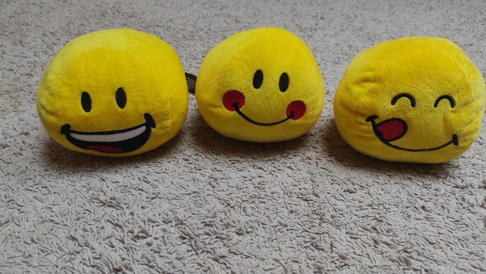 Pluszaki Smiley, 3 sztuki