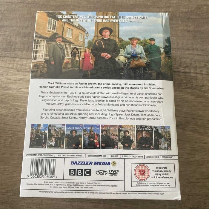 Колекционный бокс "Все расследования отца Брауна" (9 сезонов)