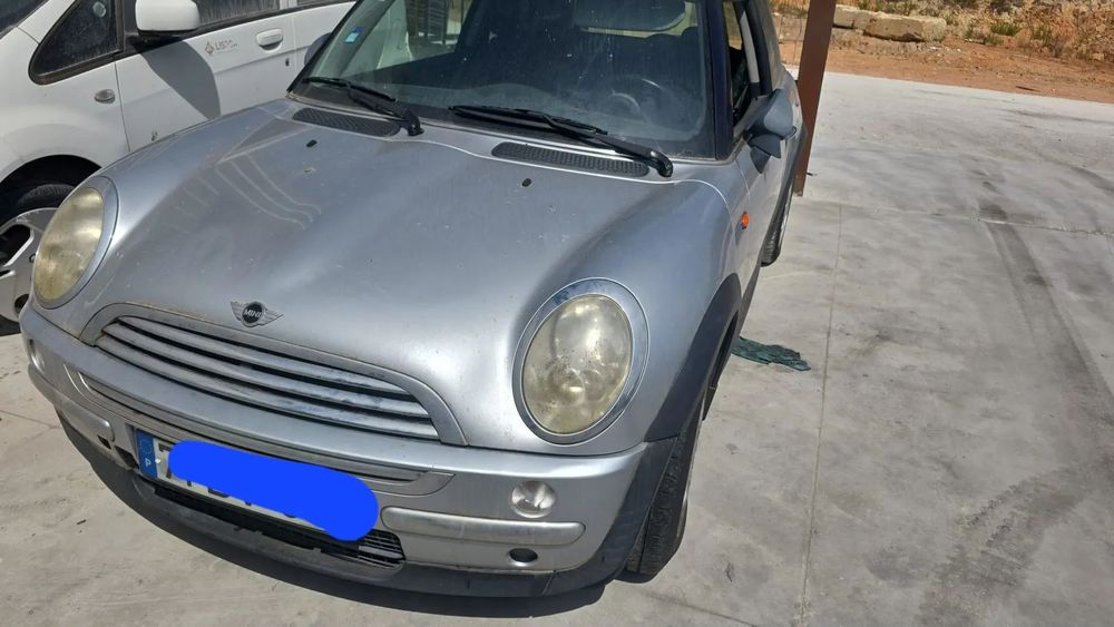 Frente completa sem airbags mini cooper ano 2007