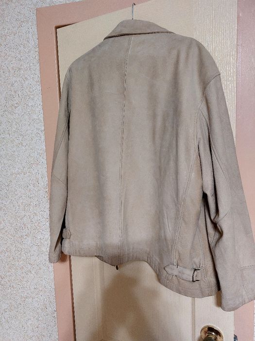Куртки кожаные,нубук,52 р