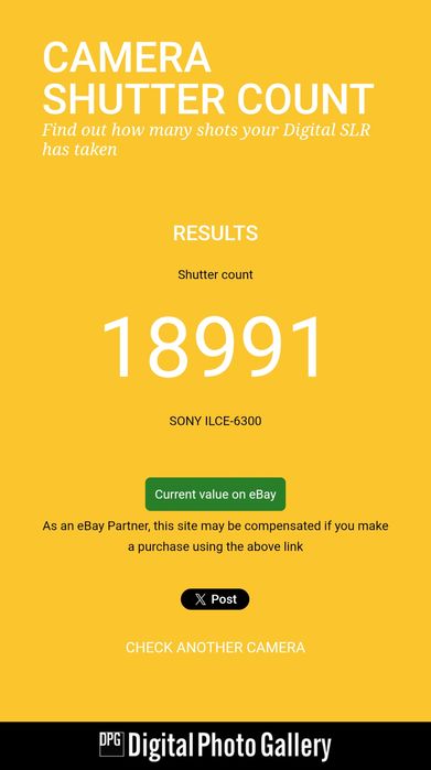 Aparat Sony A6300 body