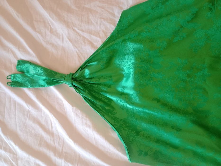 Vestido verde Buganco