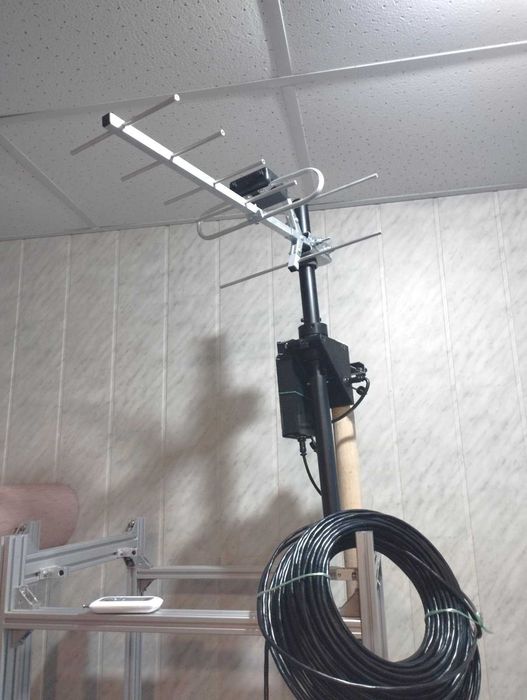 1-осевой поворотный механизм для антенн усилителей фпв fpv дронов бпла