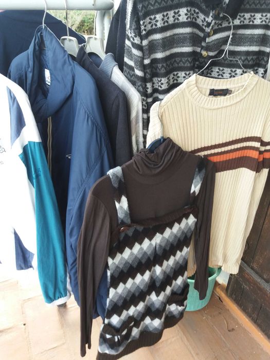 homem senhora e criança calças XXXXL