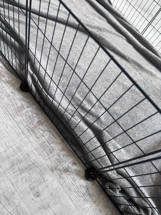Duża klatka kojec wybieg dla świnki królika zwierząt modułowy NOWY