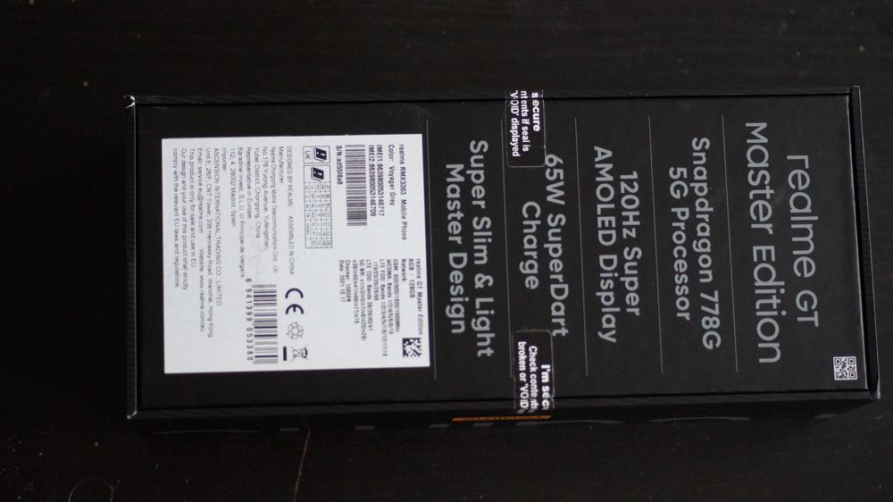 Realme GT Master Edition