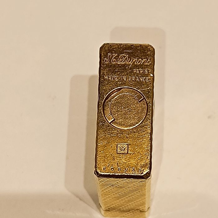 Isqueiro Vintage S.T. Dupont banhado a ouro #EOBV39 Vintage Art Deco