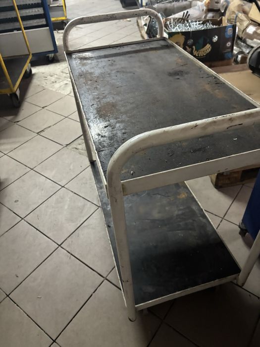 Wózek platformowy dwupókowy 900x500mm 200kg