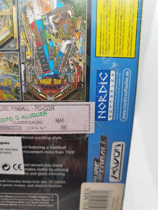 Pure Pinball PC Sealed (small shrink wrap tear)