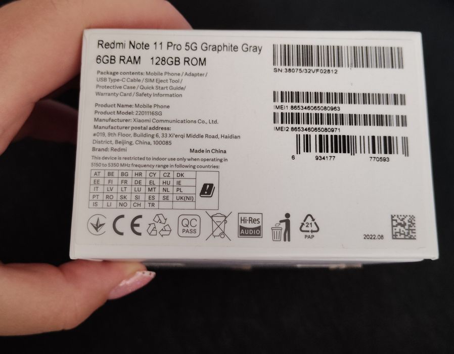Xiaomi Redmi Note 11 Pro