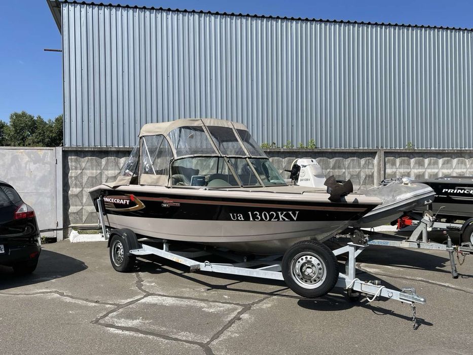 Princecraft 164 Pro Black+ Mercuri 90  2008 р.в.