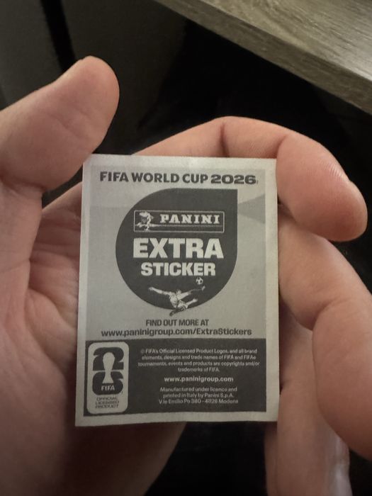 Продам Panini Extra Sticker Jude Bellingham Bronze (FIFA World Cup 2026)