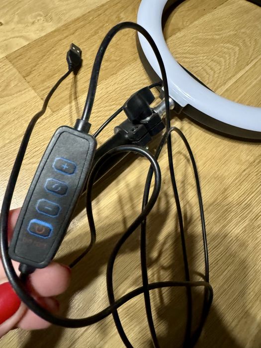 Lampa Pierścieniowa LED Ring 33cm + Statyw 210cm