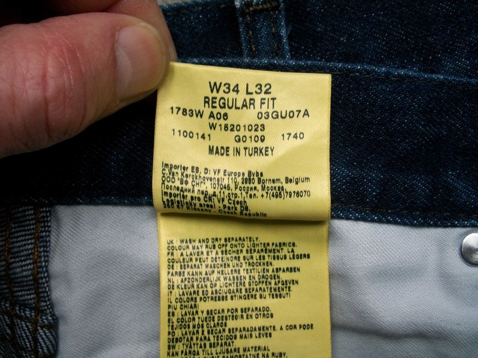 джинсы Wrangler Texas 34  14oz  полут. 42-43 см оригинал