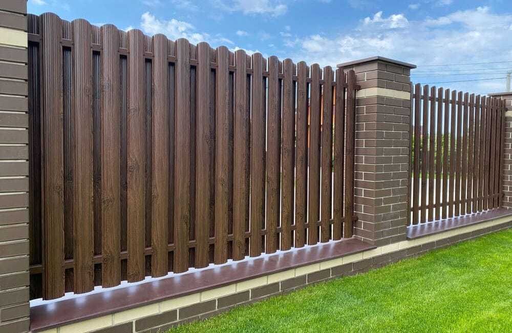 Металоштахетник, Євроштехетник напівкруглий від виробника