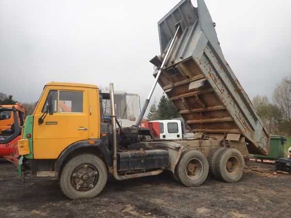 KAMAZ  - cały samochód , silnik biturbo , wywrotka , wozidło na budowę