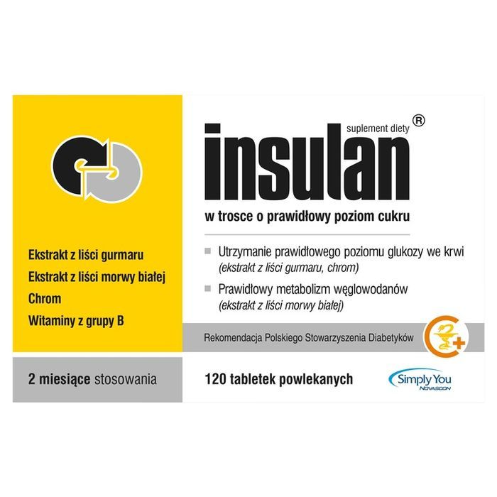 Insulan 120 tabletek