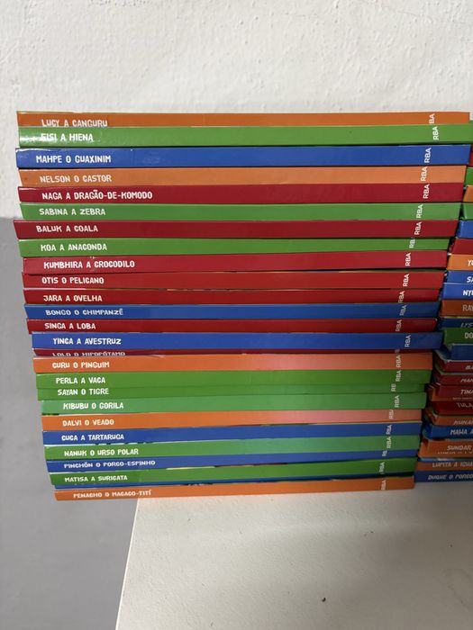 Coleçao de Livros Animais do Zoo