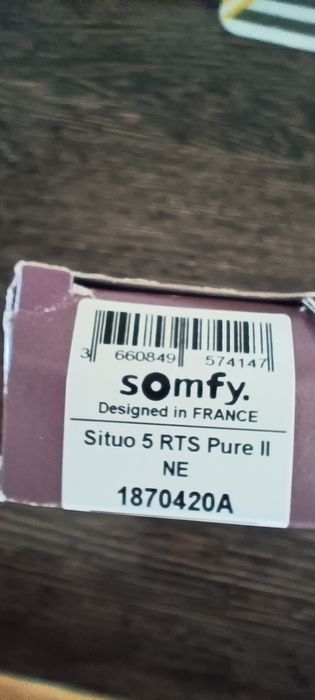 somfy piloty motory  i akcesoria