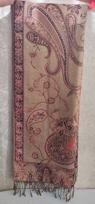 Палантин с бахромой, шарф, Новый