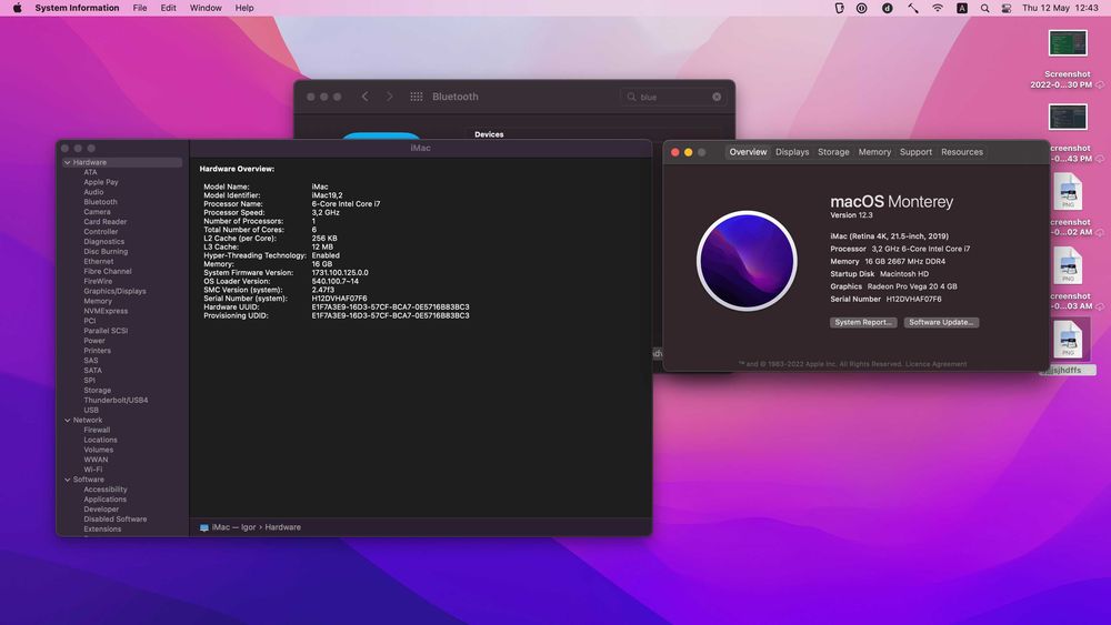 iMac 2019 21.5-inch, 16 GB RAM
