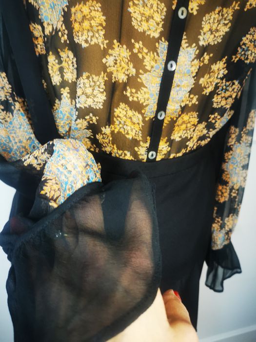 Bluzka jedwab 100%. Roz. 42- 44