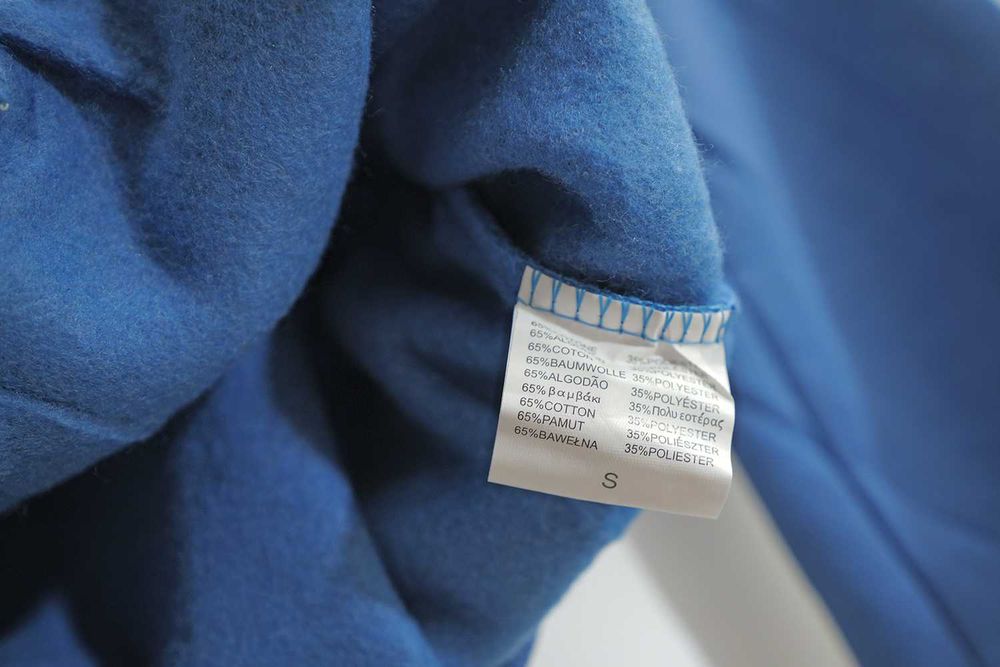 Bluza niebieska ciepła jesień zima roz. S