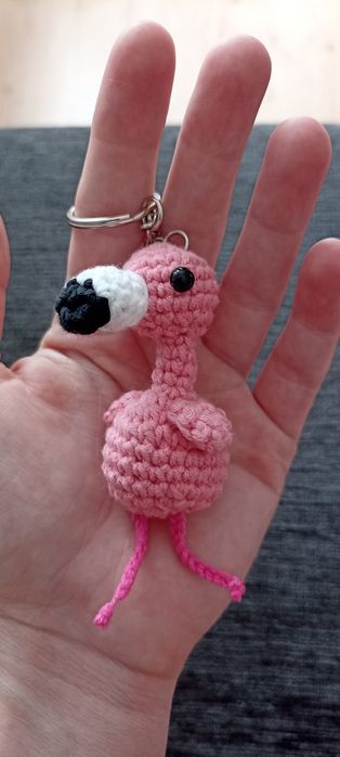 Flaming brelok - Amigurumi