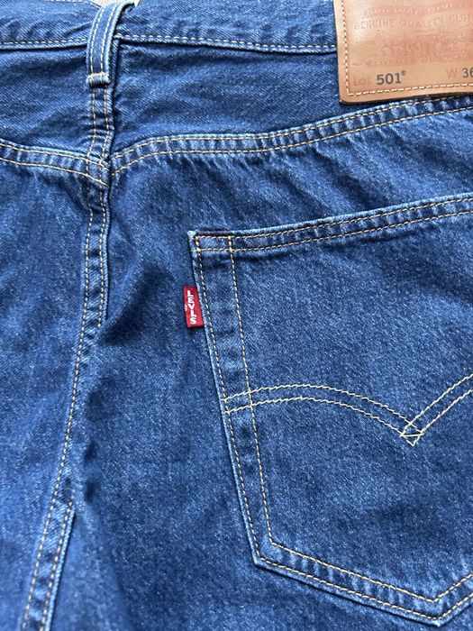 Легкі шорти levis 501 денім