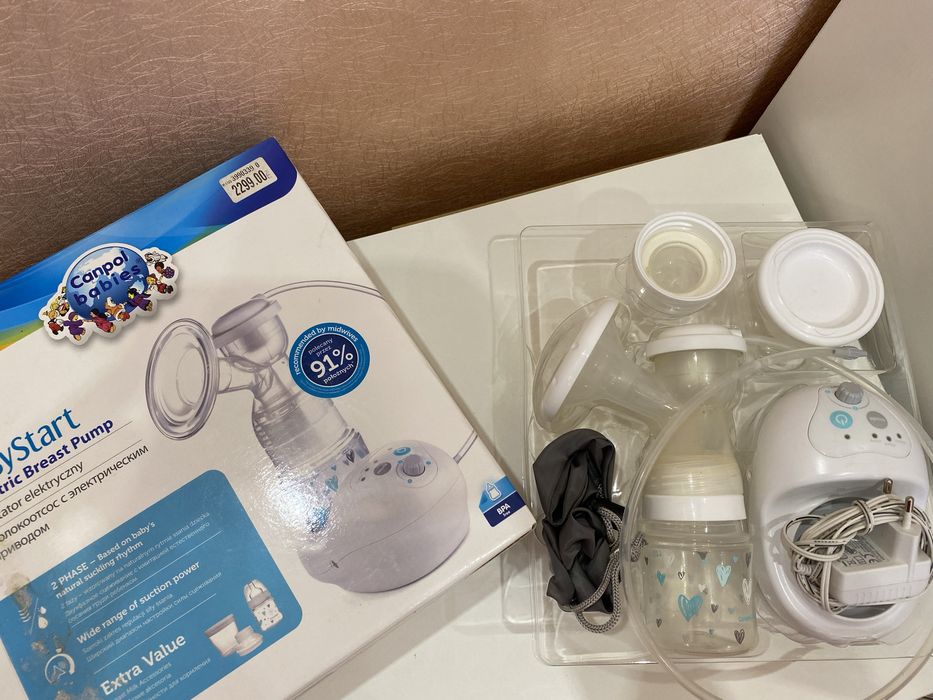 Молоковідсмоктувач Canpol babies електричний
