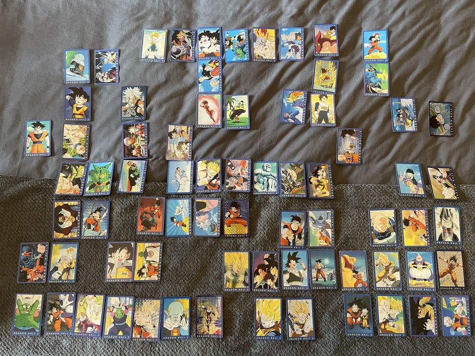Cartas dragon ball z panini 1996