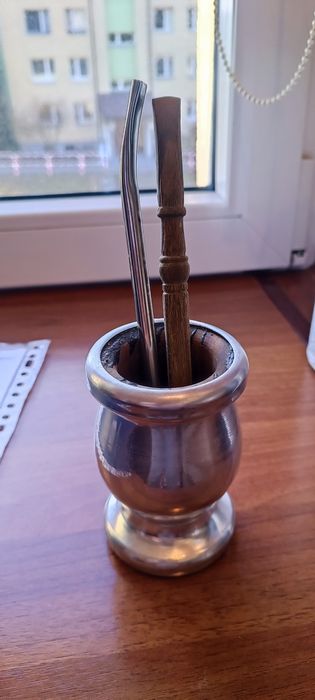 Matero Palo Santo xl Bombilla Inox Yerba Mate